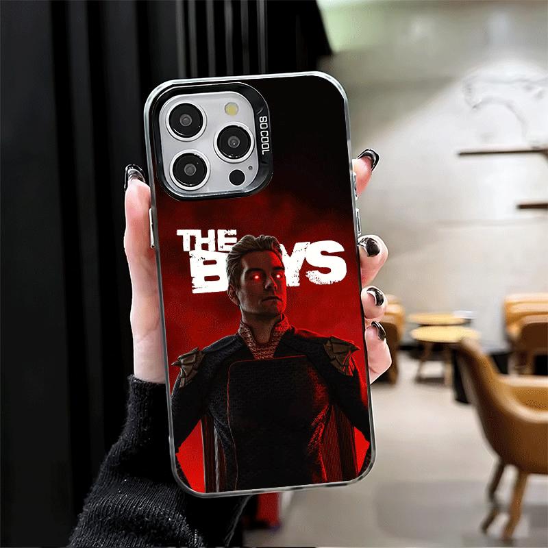 

The Boys H-Homelander Shockproof Phone Case for iPhone 17 Air 16 16E 15 Pro Max 14 Plus 13 Mini 12 Back Cover Anti Fall Fundas iPhone 12 Mini