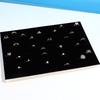 Foam Rings Insert Display Jewelry Tray Storage Box 100 Slot Rings Holder Organizer for Selling Rings DIY Inserts Liners