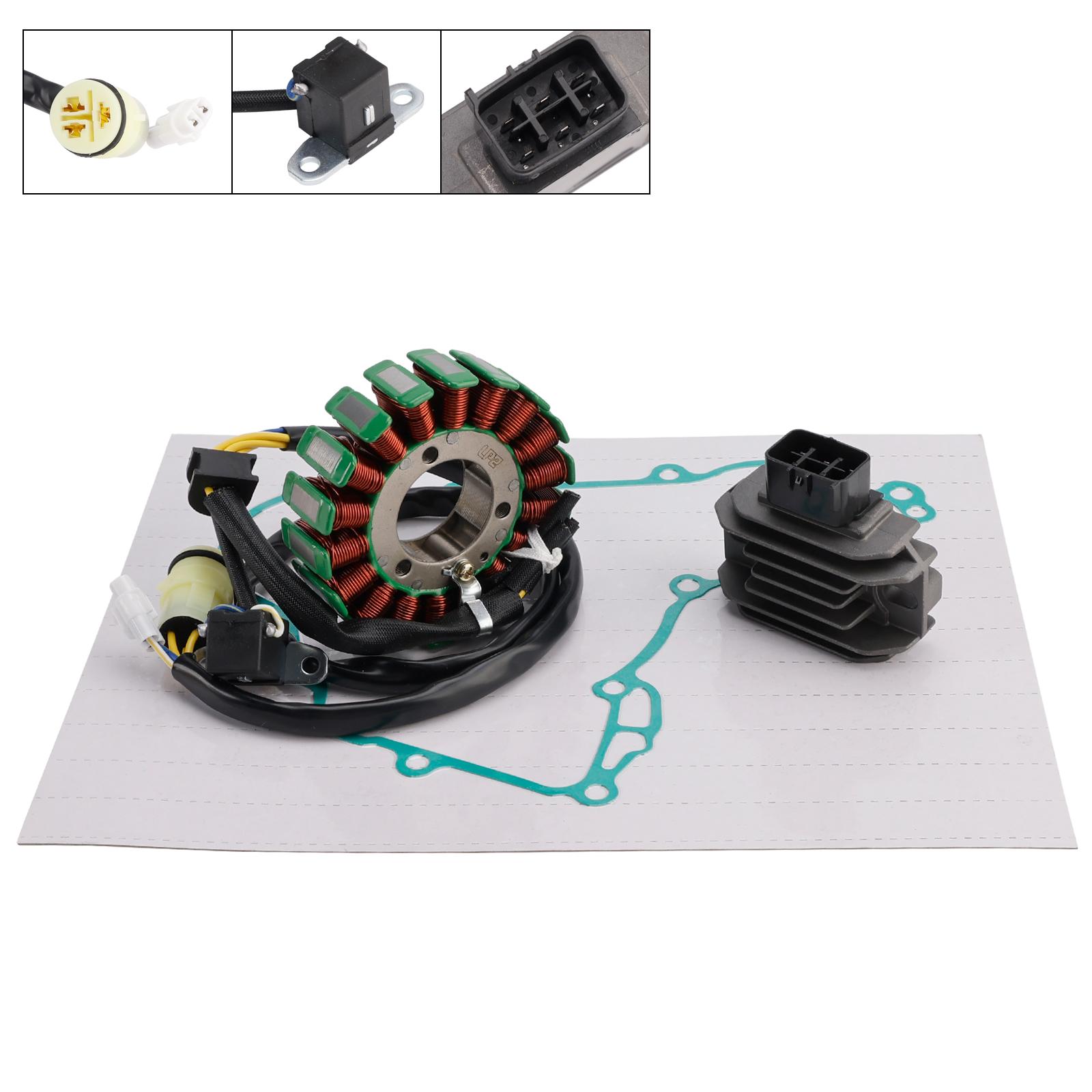 Stator & Regulator w/Gasket For Kawasaki KFX450R KFX 450R KSF450B 2008-2014
