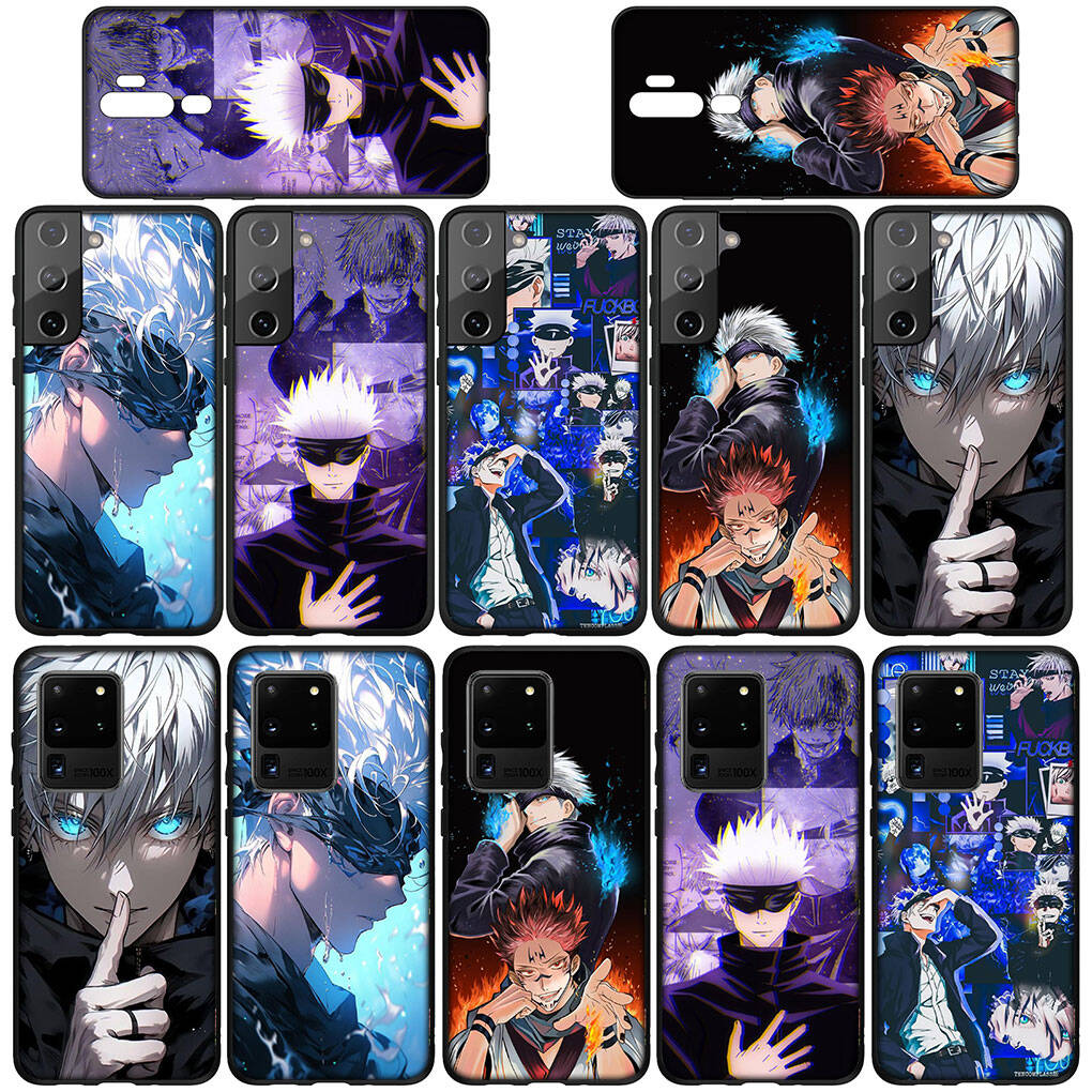Case for iPhone 17 16 15 Xiaomi Poco F8 F7 X7 X6 M8 C85 C75 C71 Redmi Note 14 13 12 11 Pro Max A3 A4 14C 13C 15C Cute Gojo Satoru Jujutsu Kaisen Cover