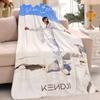 French Singer K-kendji Girac Blanket Warm And Soft Suitable For Bedroom Living Room Sofa Bed Office Travel Camping