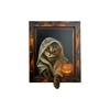 Retro Halloween Wooden Refrigerator - Double Layer Fridge Decor for Kitchen, Home Decor Gift