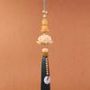 Car Pendant Decorative Hand Carved Lotus Rearview Mirror Hanging Ornament Car Styling Accessory for Good Luck