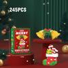 Regali di Natale Serie Micro Blocchi da Costruzione Babbo Natale Renna Puzzle Mattoncini da Assemblare Decorazione da Tavolo Giocattoli Bambini