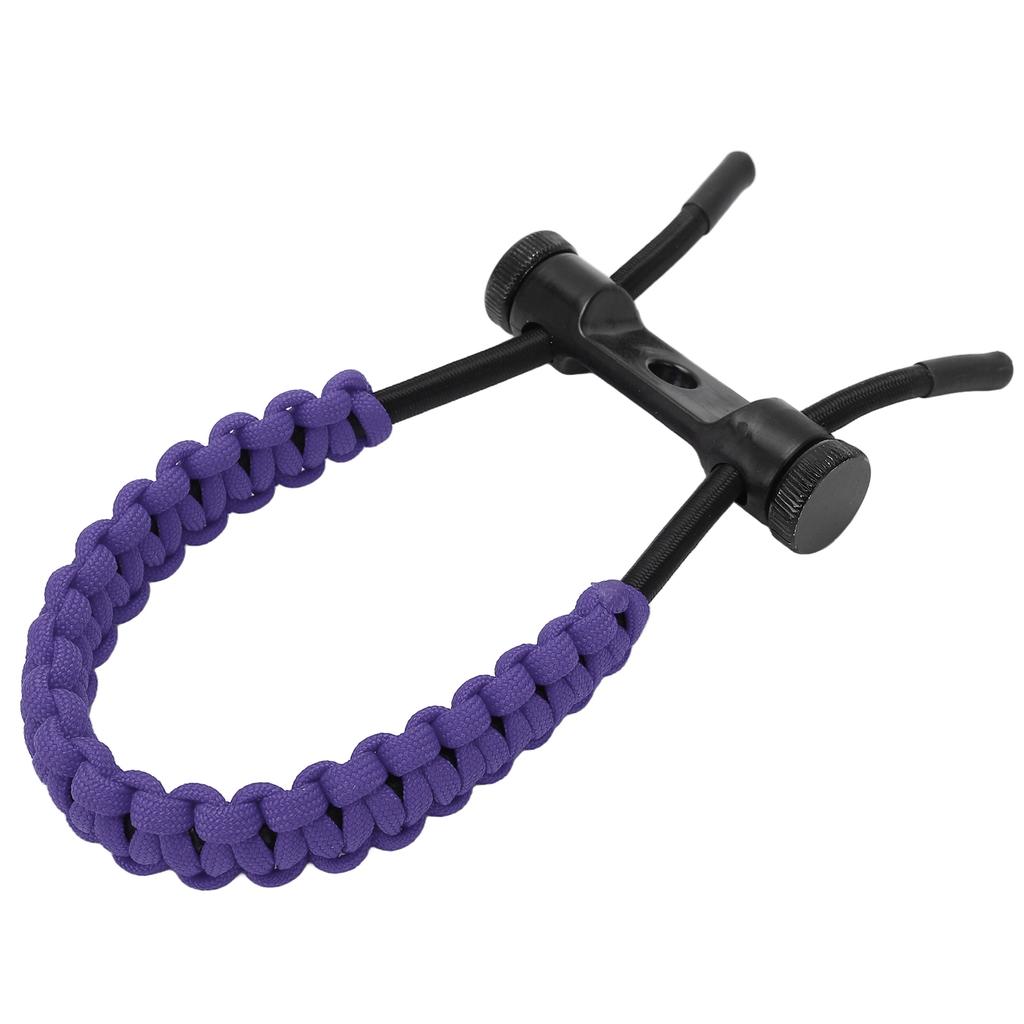 Compound Bow Wrist Sling Wrist Strap Braided Cord Rope Adjustable for Training Exercising