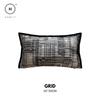Homlly Noir Monochrome Decorative Pillow Cushion Cover (x2pcs)