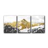 Golden Mountain Landscape Abstract Wall Art Picture Canvas Painting Poster Print Wall Art Pictures Living Room Decoration No Frame