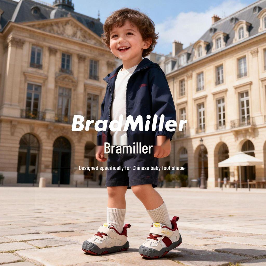 2026 Spring Soft Sole Non-Slip Baby Shoes for Boys & Girls: Breathable Casual Sports Walking Shoes