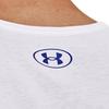 Under Armour Sportstyle Logo Print Loose Dry Training Tank Top Men Tops White 1329589-102