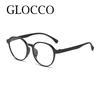 Anti Blue Light Round Reading Glasses For Women Men Clear Anti Radiation Computer Eyewear Prescription Lenses
