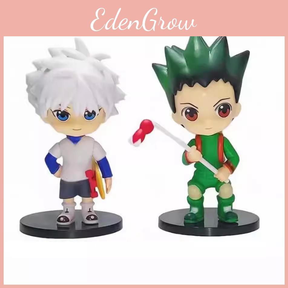 Colorful Hunter X Hunter Action Figures Set Including Gon Killua Kurapika And Hisoka Models