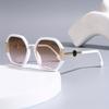 Vintage Polygon Round Frame Sunglasses, Fashionable for Women And Men