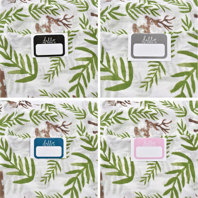Name Tag Labels Hello My Name Is sticker Baby Announcement Sticker Newborn Hospital Photography Prop