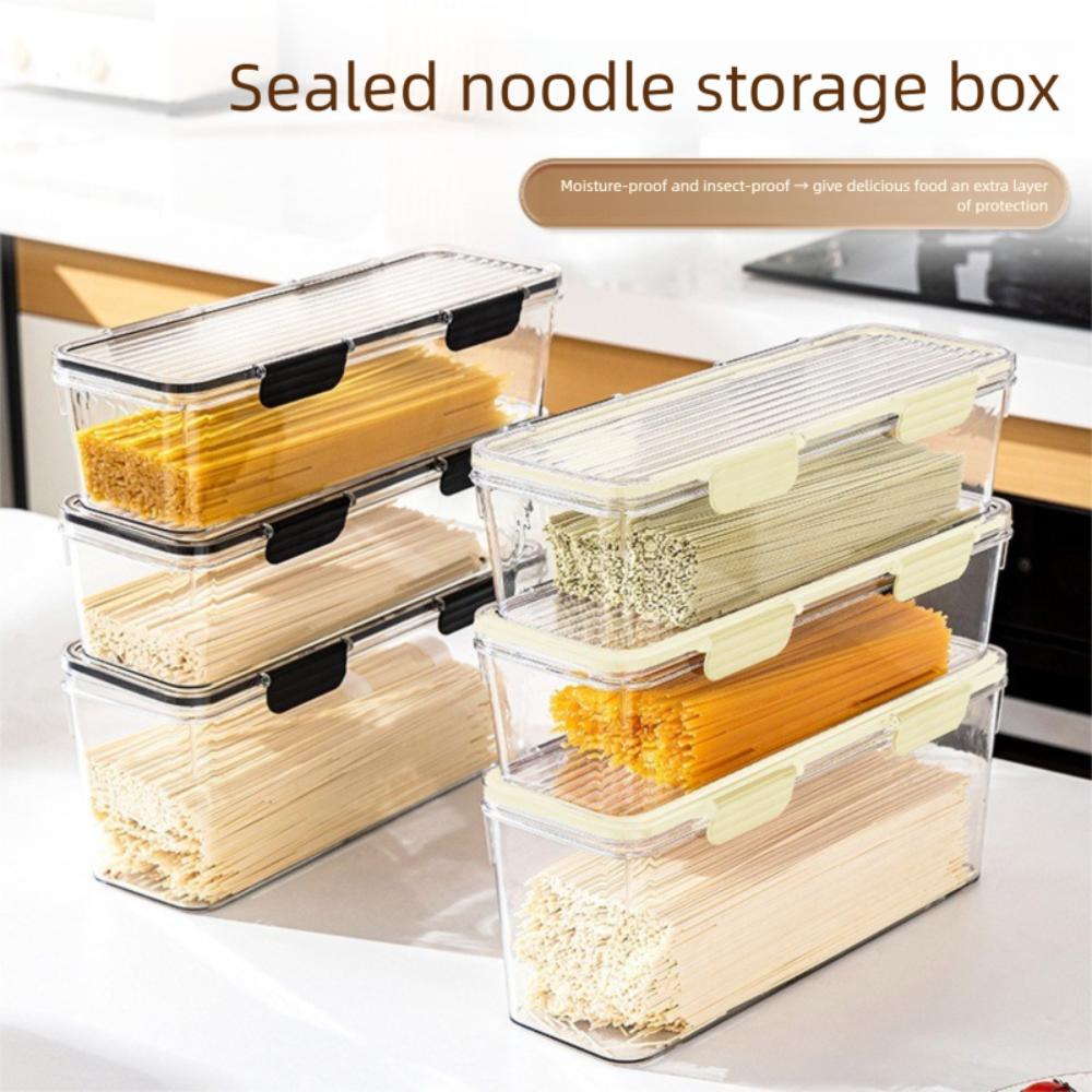 Transparent Kitchen Sealed Storage Tank Refrigerator Organizer Box  Kitchen Accessories