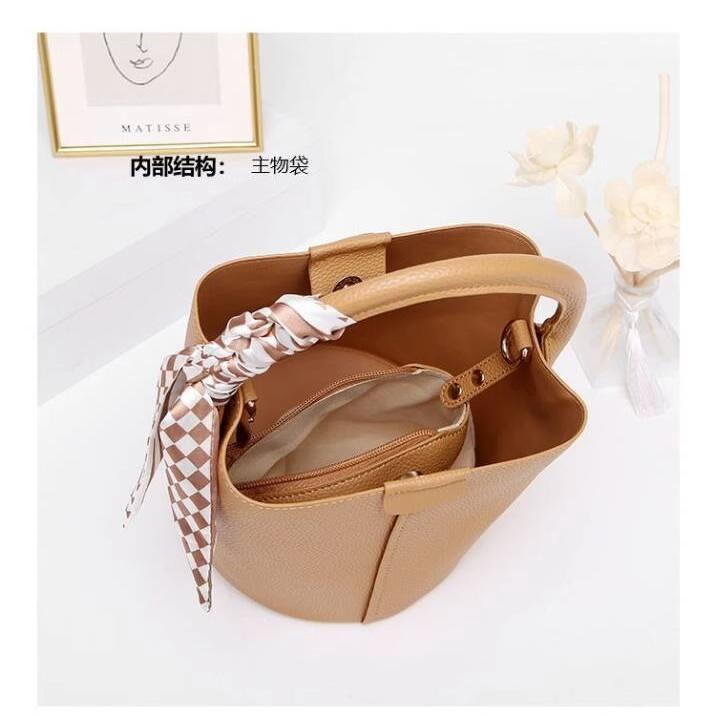 Bucket Bag Women's Small Bag, Summer Niche Design Commuting Bag, Handbag, High-end Feel Crossbody Women's Bag