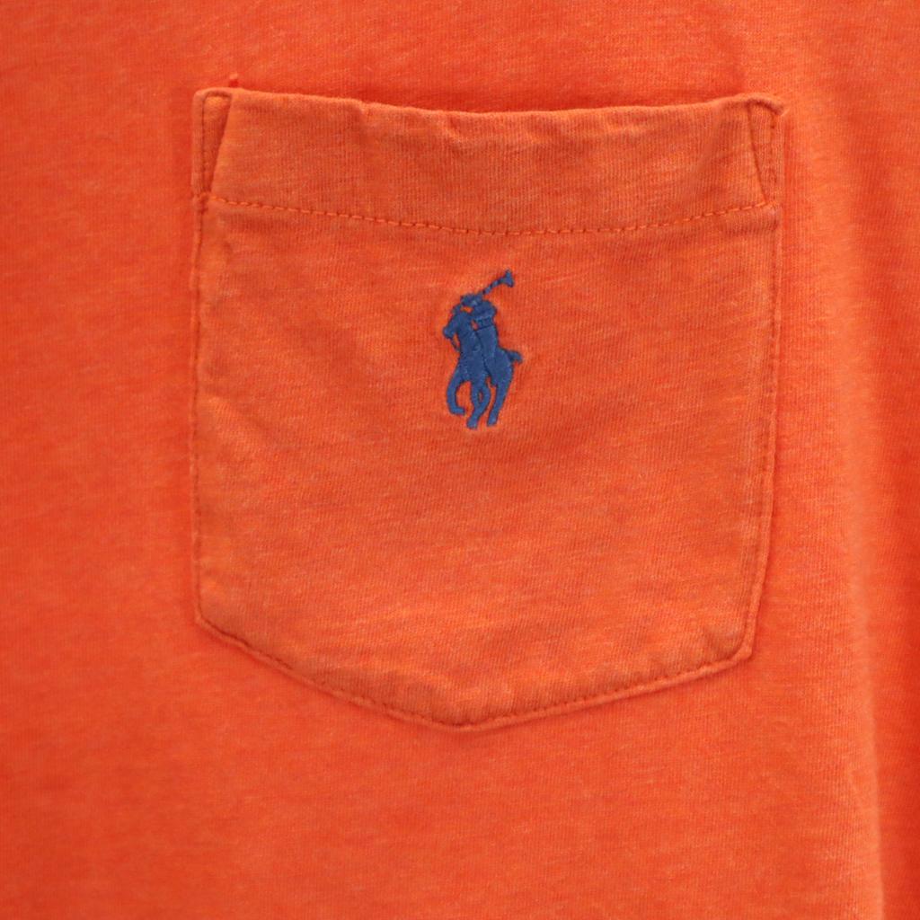 Polo Ralph Lauren Short Sleeve T-shirt M Terracotta Poke T Men's Used