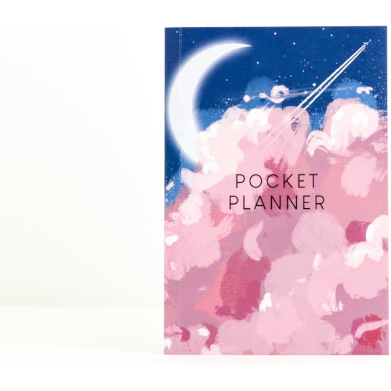 Factor Notes Undated Planner: 12 Months Organizer|Monthly & Weekly Layouts|Pocket Size (Beyond The Stars)