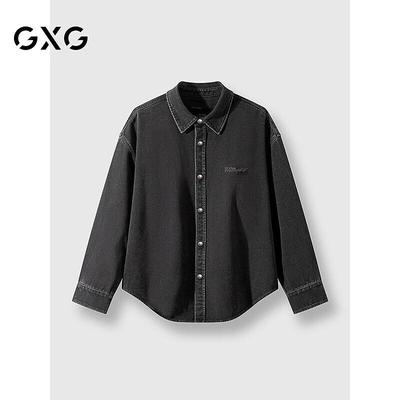 GXG Herren 2025 Frühling Gewaschene Jeansjacke