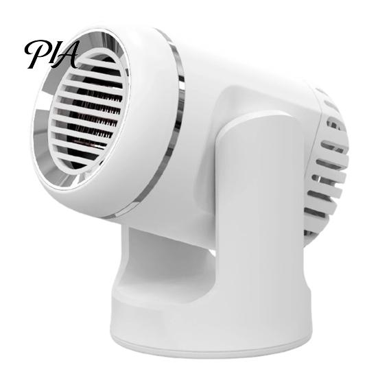 Electric Heating Fan for Car Portable Heater Defroster, 12V Compact Winter Driving Accessories Auto Windshield Defogging, Desktop Space with