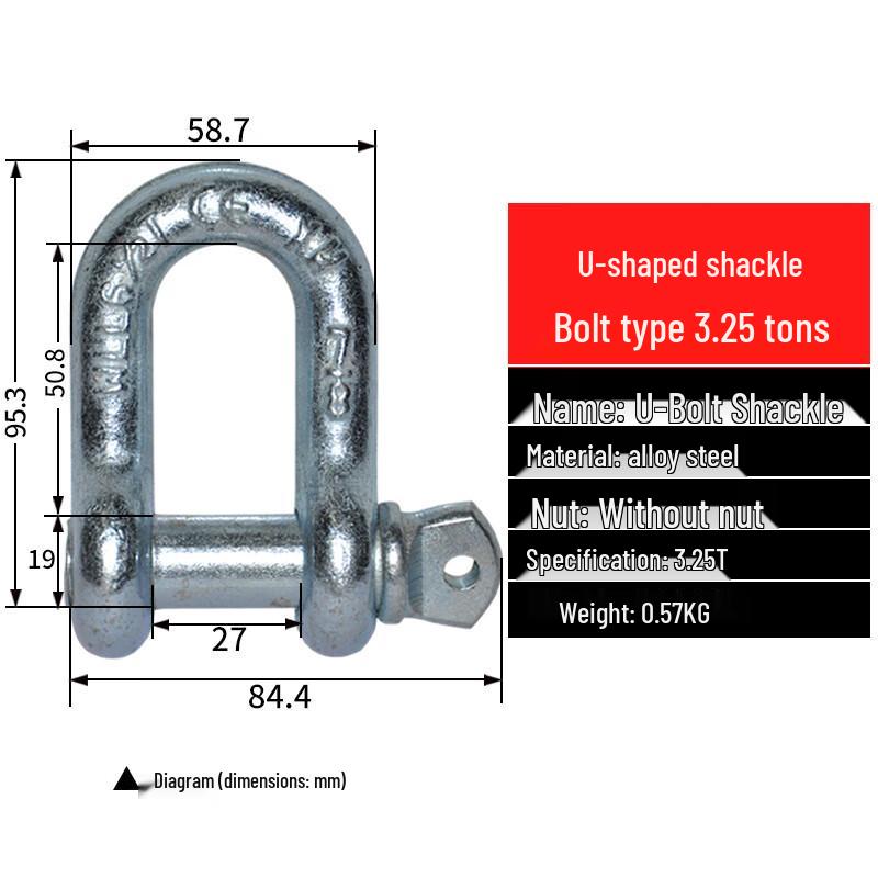 Fengchi American Standard Rigging Shackles