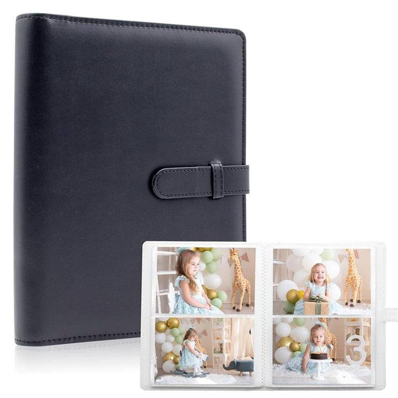 6x4 Photo Album – 152 Pockets Vegan Leather Cover Memory Album Book, Suitable for Family Wedding Boys Girls and Babies Storage
