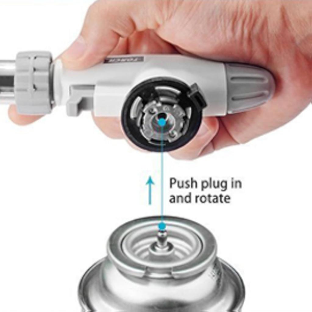 Kitchen Blower - Cooking Torch Chef Cooking Professional Adjustable Flame with reverse use of barbecue (excluding butane fuel)