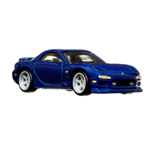 Hot Wheels Car Culture Ronin Run - '95 Mazda RX7 [3 Years Old and Up] HCK13 Blue 1/64
