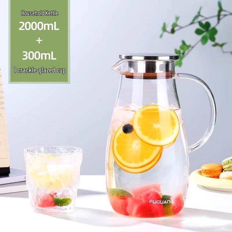 Fuguang Borosilicate Glass Water Pitcher