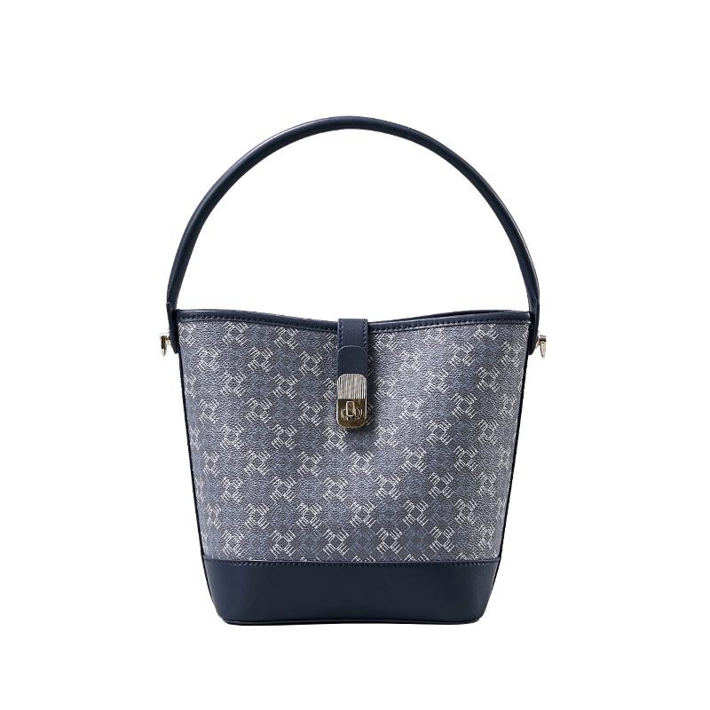 FUFUNI 2026 Monogram Large Capacity Bucket Bag