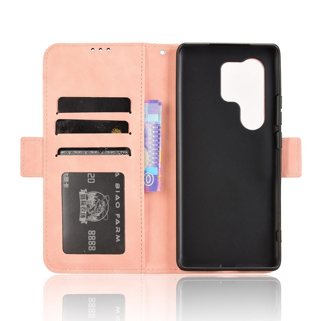 For Itel S25 Ultra Leather Case Phone Wallet Cover with Multiple Card Slots