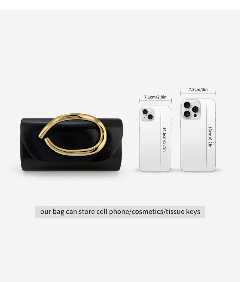 Sophisticated High-End Clutch: Elegant Evening Bag for Stylish Women