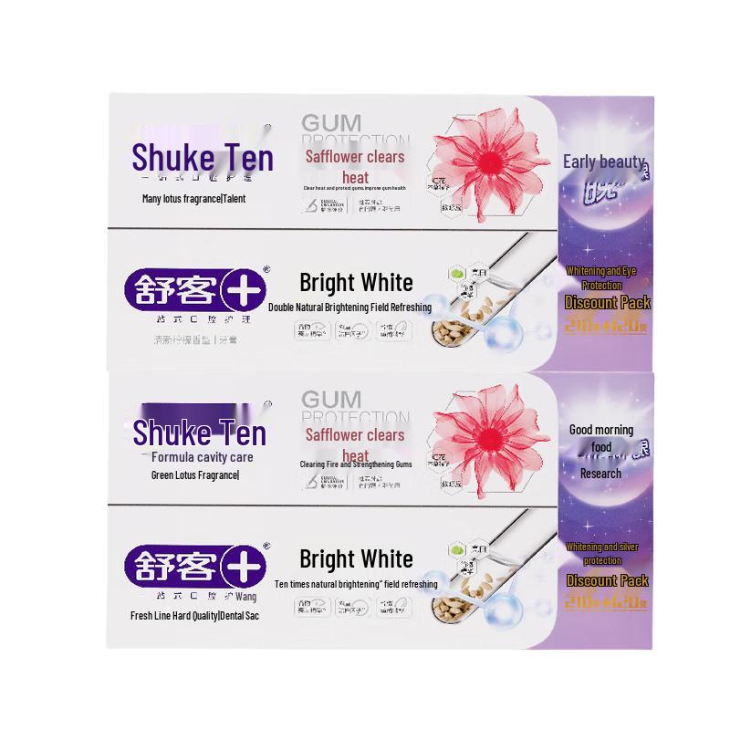 Shuke Whitening Gum Protection Toothpaste Family Pack