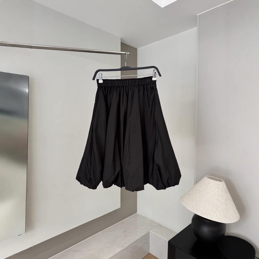 

CS Women s Black Bubble Ruffle Mini Skirt - Spring 2025 Arrival Small чёрный