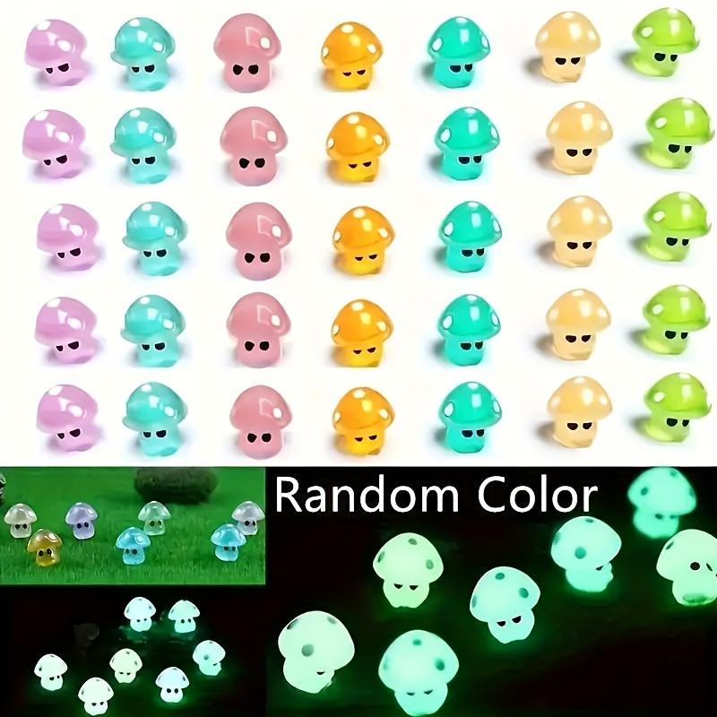 Glow-in-the-Dark Mushrooms - Unique Resin Designs for Home & Garden Decor, Perfect for Parties & Car Accents, Mushroom Decor