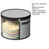 Transparent Hat Storage Bucket Cap Organizer Large Capacity Zipper Closure Dustproof Cowboy