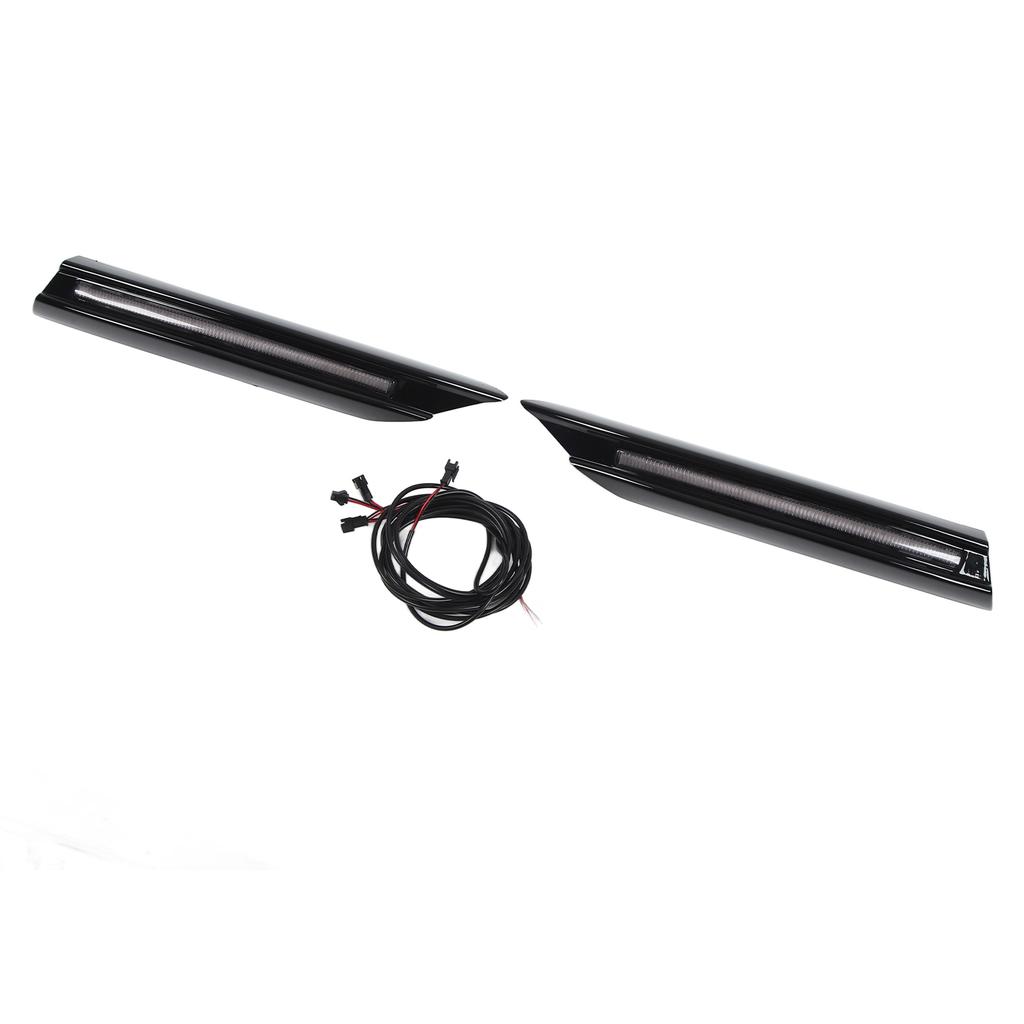 LED Running Lights Front Bumper Side Splitter Air Vent Daytime Running Light Replacement for Benz C‑Class W206