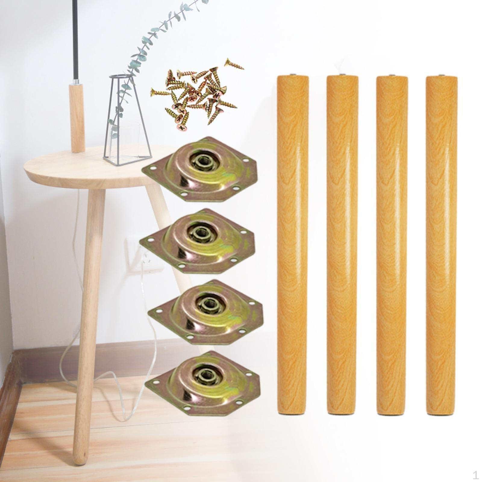 

4 шт. деревянная мебель ножки стул шкаф деревянный стол для дивана 40CM