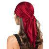 90*90cm Silk Scarf Scarftop Headwraps For Woman Fashion Four Seasons Hair Accessories Hijab Foulard Bandana Femme Headscarf