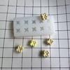 Mini Flower 3D Flower Candle Mold 3D Simulation Flowers Soap Mold  Handmade