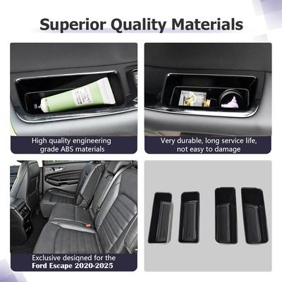 Türgriff Taschenorganizer für Ford Edge 2025 2025 2025 2025 2025 Türablage Aufbewahrungsbox Handyhalter Auto Armlehnen Organizer