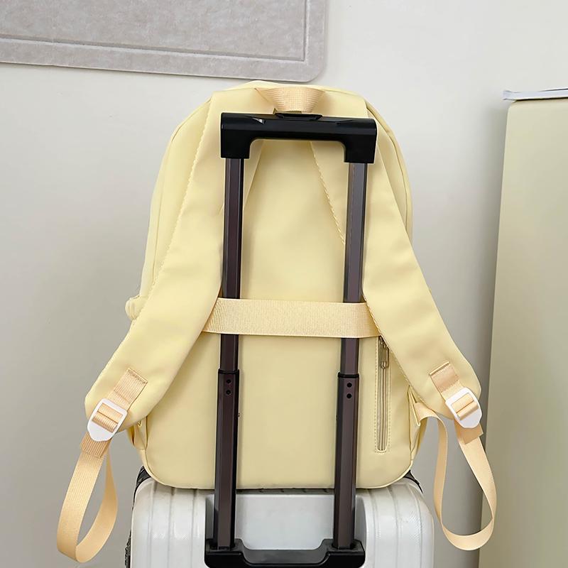 College Style Schoolbag Women Large Capacity Backpack Girls Lightweight Waterproof Backpack