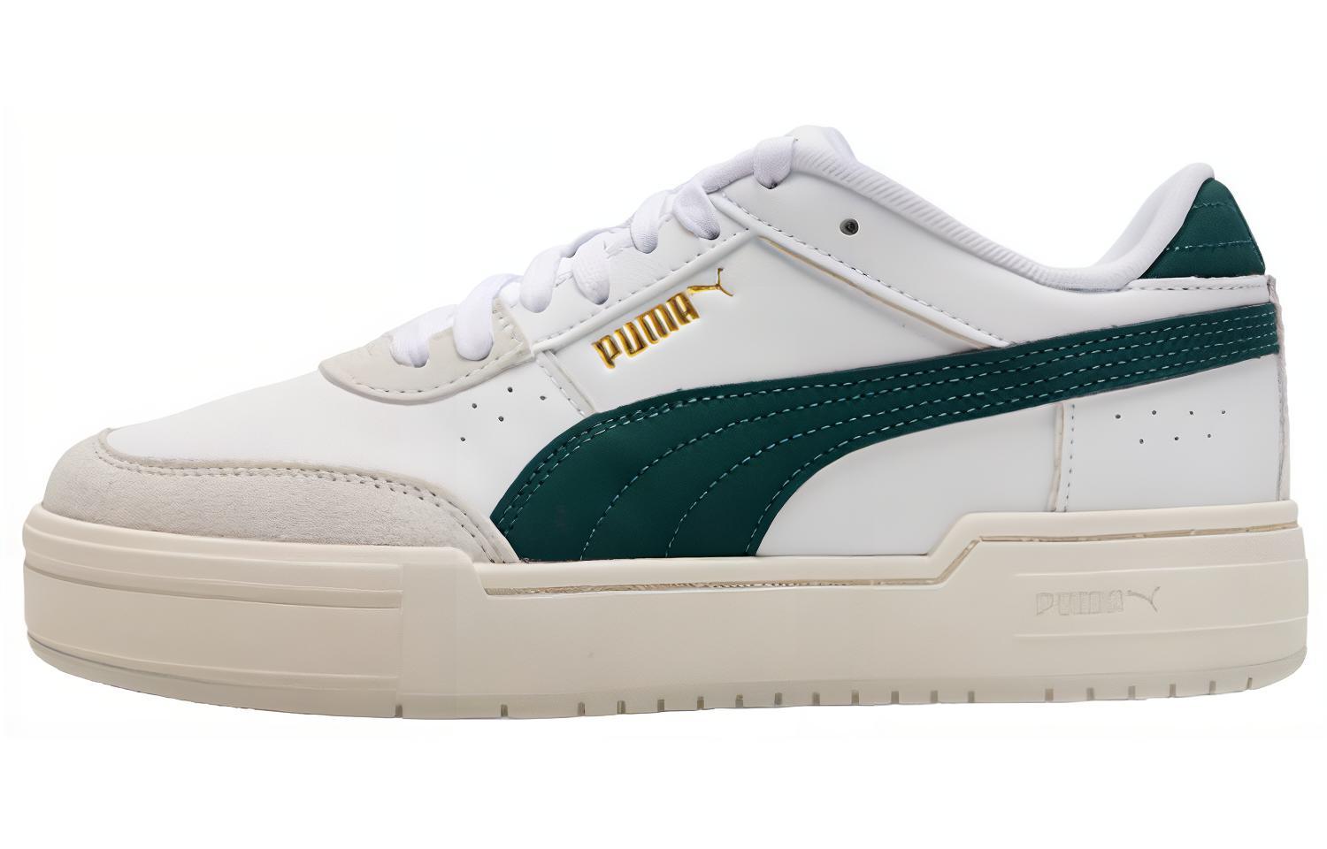 PUMA Ca Pro Sport Mix Sneakers White Black 393445-01 37.5