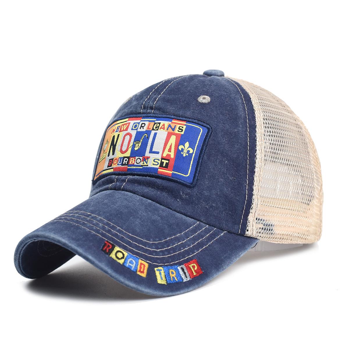 

Женская милая бейсболка с вышивкой - Весенне-летняя шляпа от солнца One Size