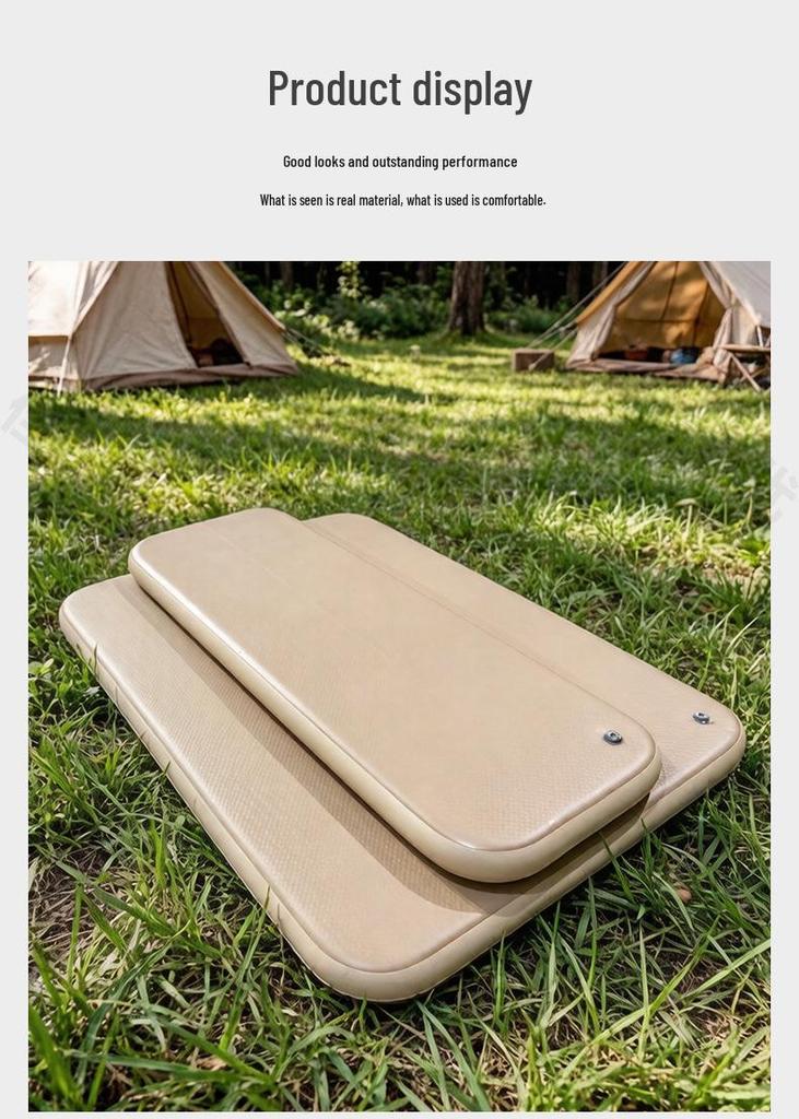 Aufblasbare Outdoor-Campingmatratze - Tragbares Luftkissenbett