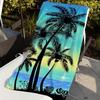 Fashion Palm Tree Pattern Towel Quick Drying Beach Towels Are Suitable For Swimming Pools Camping Yoga And The Gym