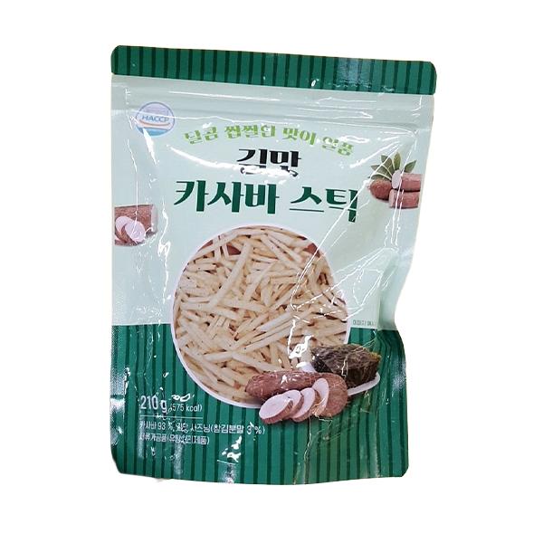 Seaweed Flavored Cassava Sticks 210g