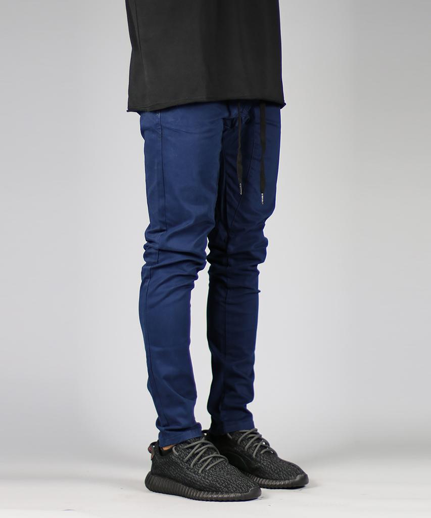 Haipeodenim Dark Navy Drop Crotch Pants
