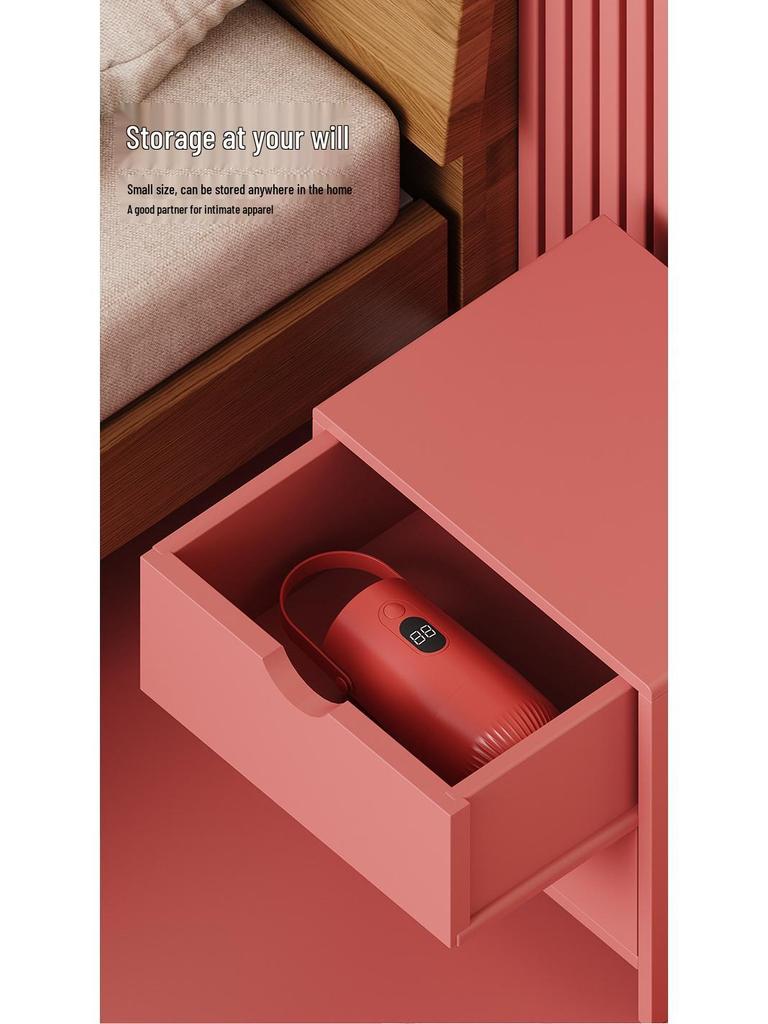 Compact Portable Clothes Dryer: Quick, Sterilizing, Foldable for Baby Clothes