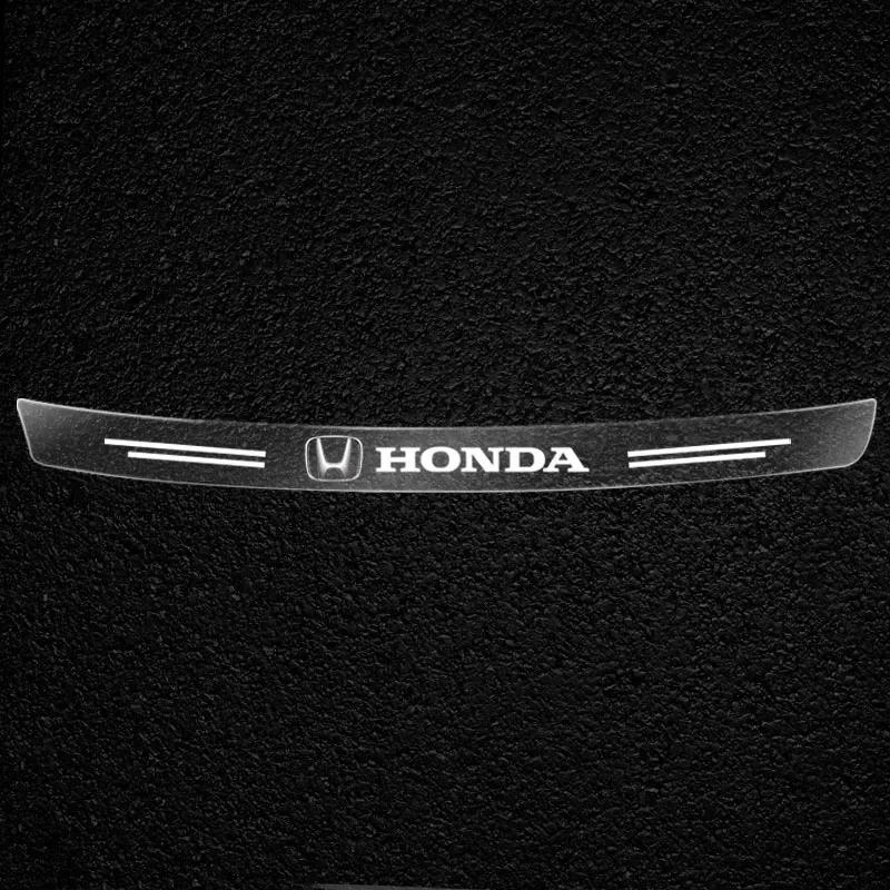 2025 Hot 1Pcs Transparent Car Trunk Badge Protective Sticker Emblem For Honda Civic CRV Inspire Envix Crider City Jade HRV Vezel