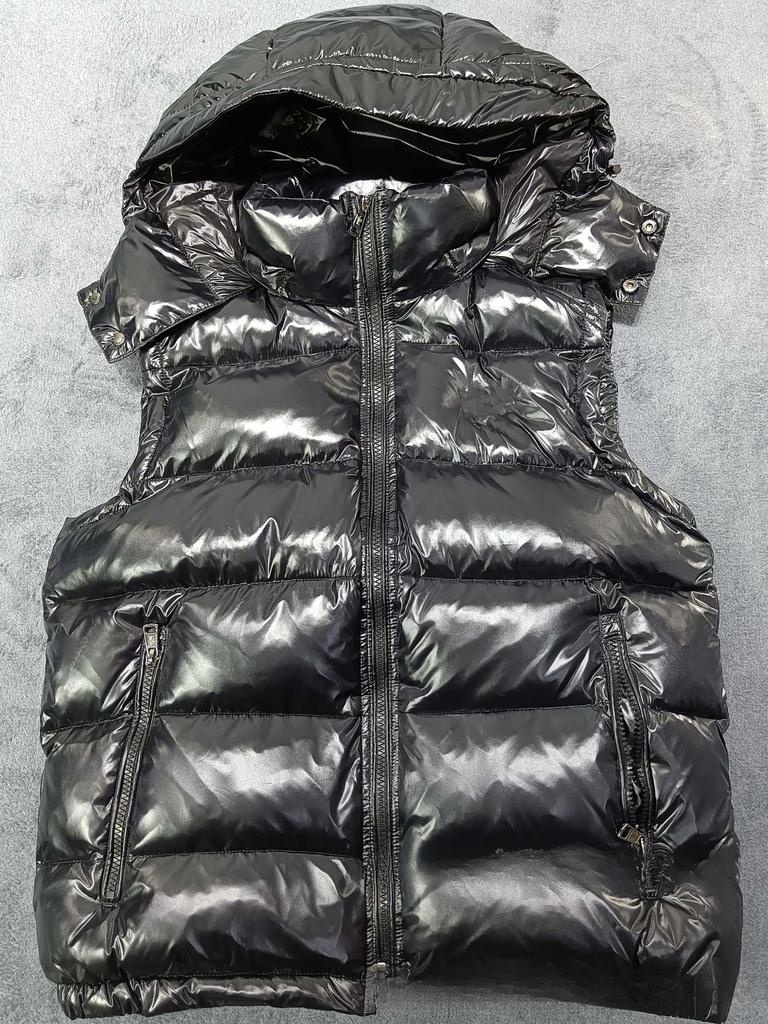 Mayan Vest Down Jacket Men and Women M Home Hooded Couple Bread Jacket Vest Jacket